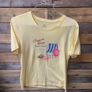 Womens Size Large Nautical Theme Top